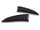 MMD Side Scoops; Satin Black (10-14 Mustang)