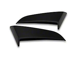 MMD Side Scoops; Satin Black (10-14 Mustang)