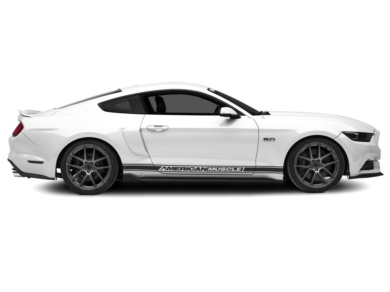 MMD Mustang Rocker Panel Winglets 394140 (15-23 Mustang GT, EcoBoost ...