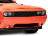 SpeedForm Modern Billet Phantom Mesh Upper Grille Overlay; Black (08-14 Challenger)