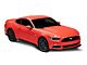 SpeedForm Modern Billet Hood Pin Appearance Kit; Chrome (15-23 Mustang)