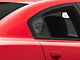 Mopar Licensed by SEC10 Hellcat Quarter Window Decals; Matte Black (06-23 Charger)