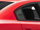 Mopar Licensed by SEC10 Super Bee Quarter Window Decals; Gloss Black (06-23 Charger)