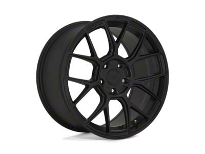 Motegi CM7 Satin Black Wheel; 18x8.5; 42mm Offset (05-09 Mustang GT, V6)