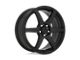 Motegi CS6 Satin Black Wheel; 18x8 (05-09 Mustang GT, V6)