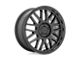 Motegi M9 Satin Black Wheel; 17x8 (05-09 Mustang GT, V6)