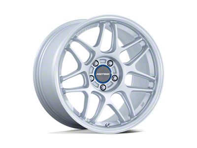 Motegi Tsubaki Hyper Silver with Machined Lip Wheel; 18x9.5; 15mm Offset (05-09 Mustang)