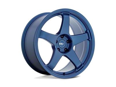 Motegi CS5 Satin Metallic Blue Wheel; 19x9.5; 40mm Offset (10-15 Camaro, Excluding ZL1)