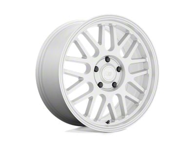 Motegi M9 Hyper Silver Wheel; 18x8.5; 35mm Offset (10-15 Camaro, Excluding ZL1)