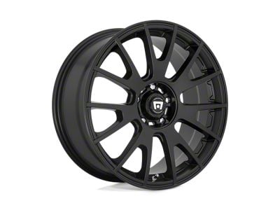 Motegi MS7 Matte Black Wheel; 18x8; 32mm Offset (10-15 Camaro, Excluding ZL1)