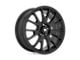 Motegi MS7 Matte Black Wheel; 18x8; 32mm Offset (10-15 Camaro, Excluding ZL1)