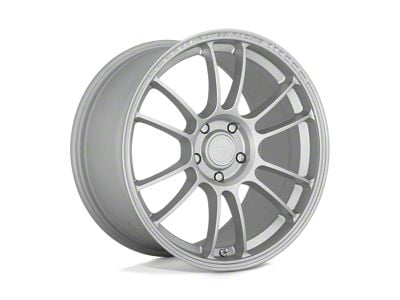 Motegi SS6 Hyper Silver Wheel; 18x9.5; 45mm Offset (10-15 Camaro, Excluding ZL1)