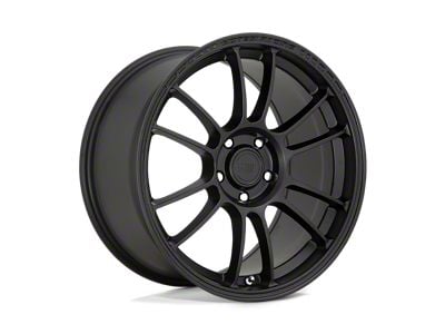 Motegi SS6 Satin Black Wheel; 18x8.5; 35mm Offset (10-15 Camaro, Excluding ZL1)