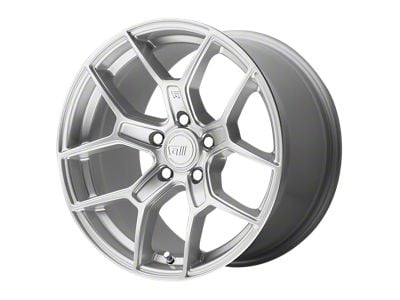 Motegi TM5 Hyper Silver Wheel; 18x9.5; 35mm Offset (10-15 Camaro, Excluding ZL1)