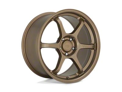 Motegi Traklite 3.0 Matte Bronze Wheel; 18x9.5; 45mm Offset (10-15 Camaro, Excluding ZL1)