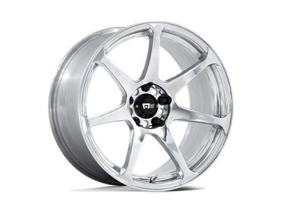 Motegi Battle Polished Wheel; 18x9.5; 15mm Offset (10-14 Mustang GT w/o Performance Pack, V6)