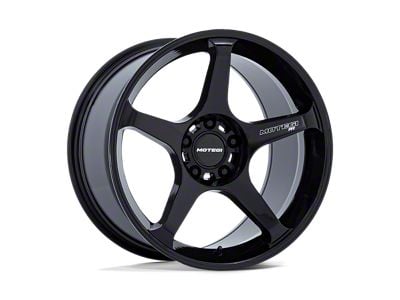 Motegi Battle V Blackbird Metallic Wheel; 18x9.5 (10-14 Mustang GT w/o Performance Pack, V6)