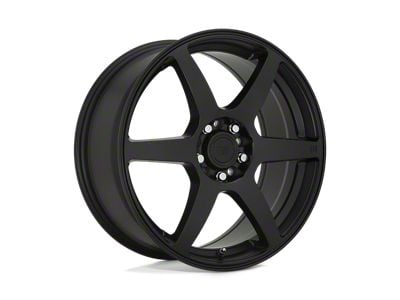 Motegi CS6 Satin Black Wheel; 18x8 (10-14 Mustang GT w/o Performance Pack, V6)