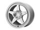 Motegi MR137 Hyper Silver Wheel; 17x8.5 (10-14 Mustang GT w/o Performance Pack, V6)