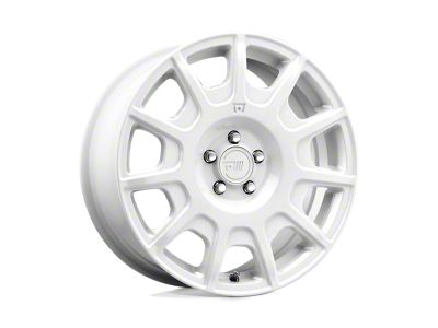 Motegi RF11 White Wheel; 17x7.5 (10-14 Mustang GT w/o Performance Pack, V6)