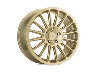 Motegi RS16 Rally Gold Wheel; 17x7.5; 40mm Offset (10-14 Mustang GT w/o Performance Pack, V6)