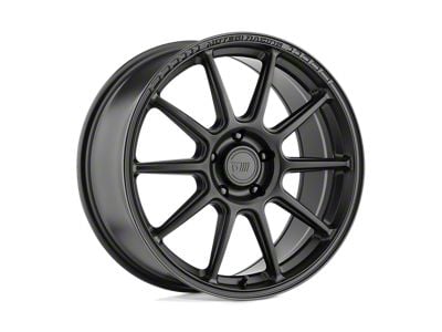 Motegi SS10 Satin Black Wheel; 18x8.5 (10-14 Mustang GT w/o Performance Pack, V6)