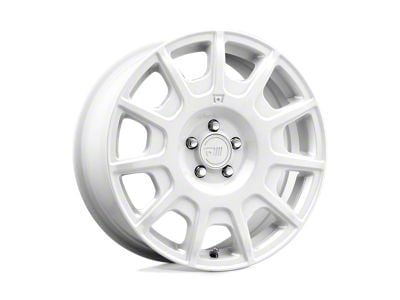 Motegi RF11 White Wheel; 17x7.5; 40mm Offset (15-23 Mustang GT w/o Performance Pack, , V6)