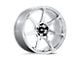 Motegi Battle Polished Wheel; 17x9.5; 30mm Offset (94-98 Mustang)