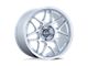 Motegi Tsubaki Hyper Silver with Machined Lip Wheel; 18x9.5 (94-98 Mustang)