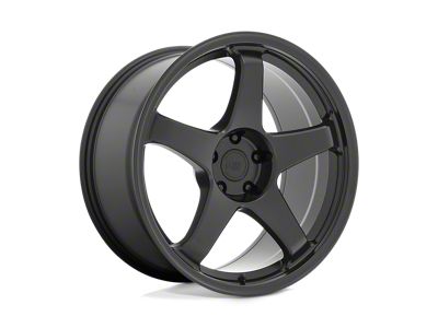 Motegi CS5 Satin Black Wheel; 19x9.5; 40mm Offset (16-24 Camaro, Excluding SS w/ 6-Piston Front Calipers & ZL1)