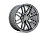 Motegi CM8 Gloss Gunmetal Wheel; 16x7.5; 25mm Offset (79-93 Mustang, Excluding Cobra)