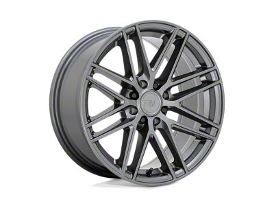 Motegi CM8 Gloss Gunmetal Wheel; 16x7.5 (79-93 Mustang, Excluding Cobra)