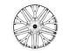 Motiv Maven Chrome Wheel; Rear Only; 22x11.5 (07-10 AWD Charger)