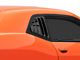 MP Concepts Quarter Window Louvers; Matte Black (08-23 Challenger)