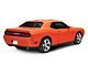 MP Concepts Rear Window Louvers; Matte Black (08-23 Challenger)