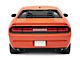 MP Concepts Rear Window Louvers; Matte Black (08-23 Challenger)