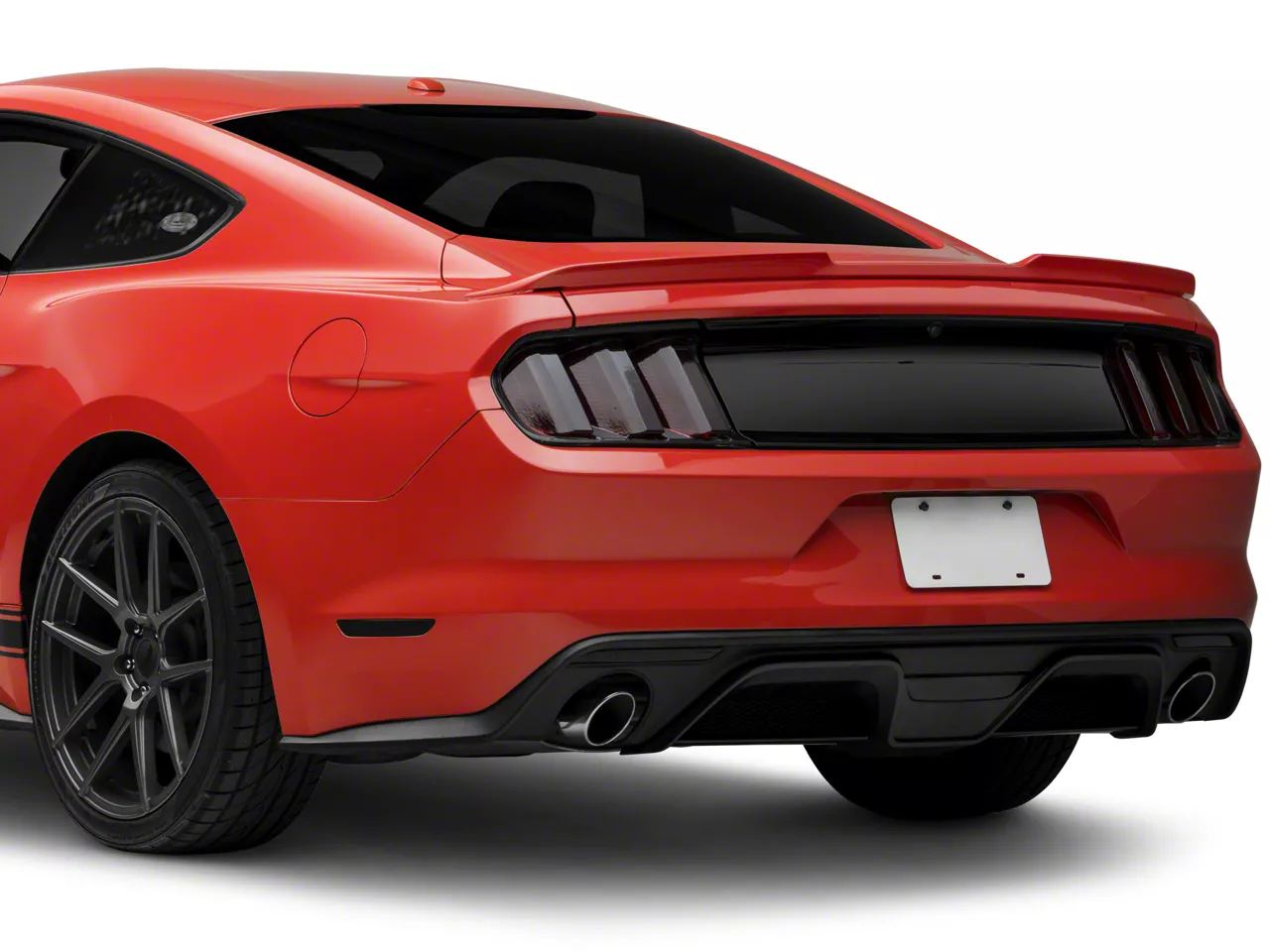 MP Concepts Mustang Full Replacement Decklid Panel; Gloss Black 398119 ...