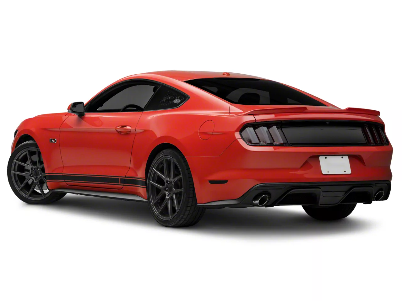 MP Concepts Mustang Full Replacement Decklid Panel; Gloss Black 398119 ...