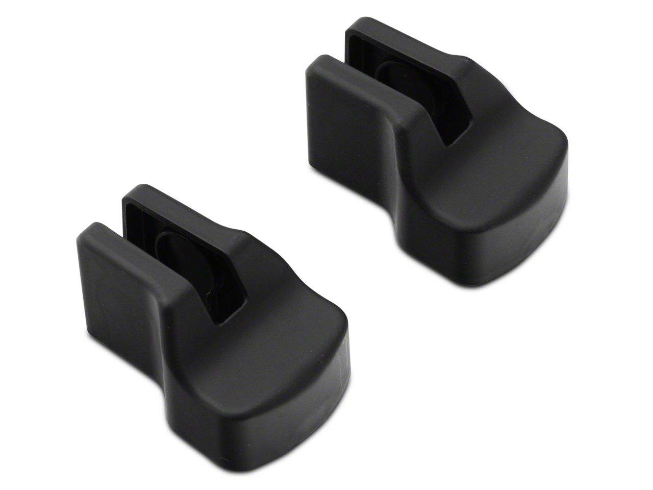 MP Concepts Mustang Door Hinge Cover Set; Black 410895 (15-25 Mustang ...