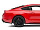 MP Concepts Rear Window Louvers; Gloss Black (15-24 Mustang Fastback)