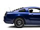 MP Concepts Rear Window Louvers; Gloss Black (05-14 Mustang Coupe)