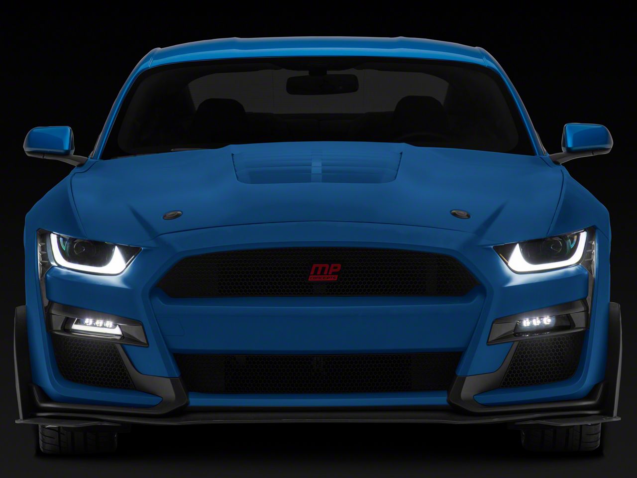 MP Concepts Mustang Widebody Kit; Unpainted 430831 (18-23 Mustang ...