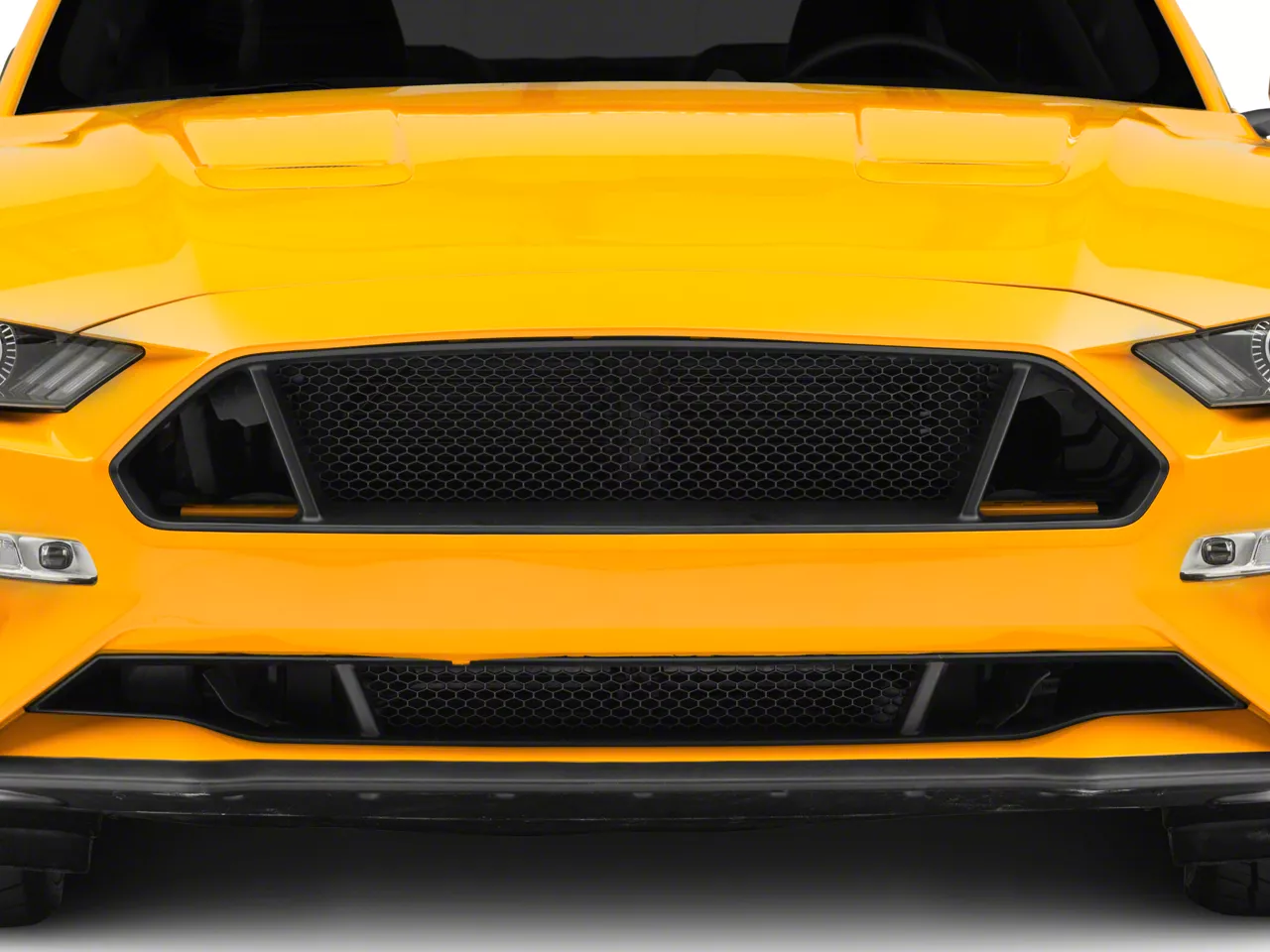 MP Concepts Mustang Upper Grille; Black 406343 (18-23 Mustang GT ...