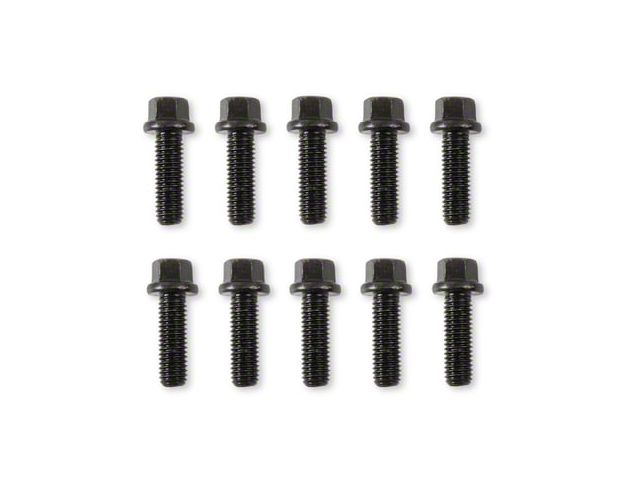 Mr. Gasket Header Bolts; M8-1.25x25MM; Black Oxide (97-02 5.7L Camaro)