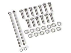 Mr. Gasket Oil Pan Bolt Set; Stainless Steel (97-19 Corvette C5, C6 & C7)