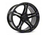 MRR M017 Black Wheel; Rear Only; 20x10; 23mm Offset (10-15 Camaro)