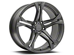 MRR M017 Graphite Wheel; Rear Only; 20x11 (10-15 Camaro)