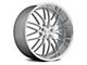 MRR GT1 Hyper Silver Machined Wheel; 20x10 (16-23 Camaro)