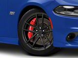 MRR M392 Black Wheel; 20x9.5; 12mm Offset (11-23 RWD Charger)