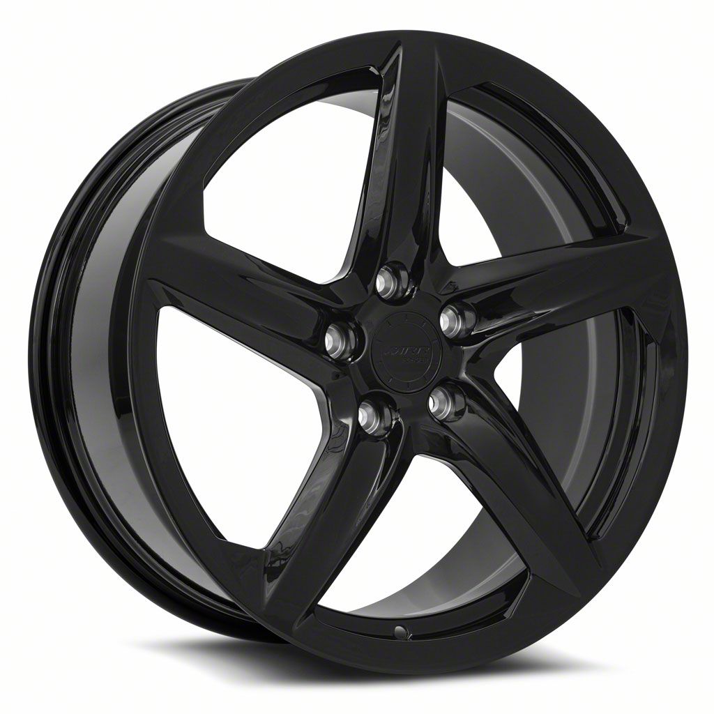 MRR Corvette Forged F23 Gloss Black Wheel; Right Directional; Front ...